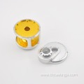 custom fabrication cnc machining aluminium fishing reel part